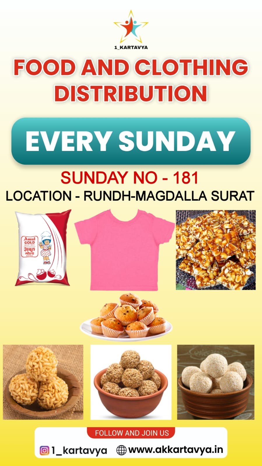 Food Distribution | AkKartavya Photo Gallery