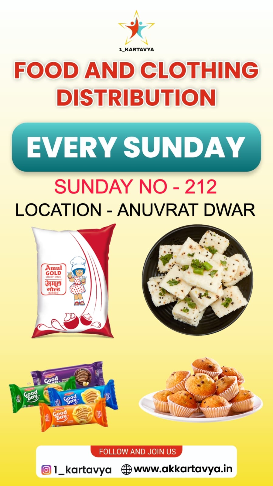 Food Distribution | AkKartavya Photo Gallery
