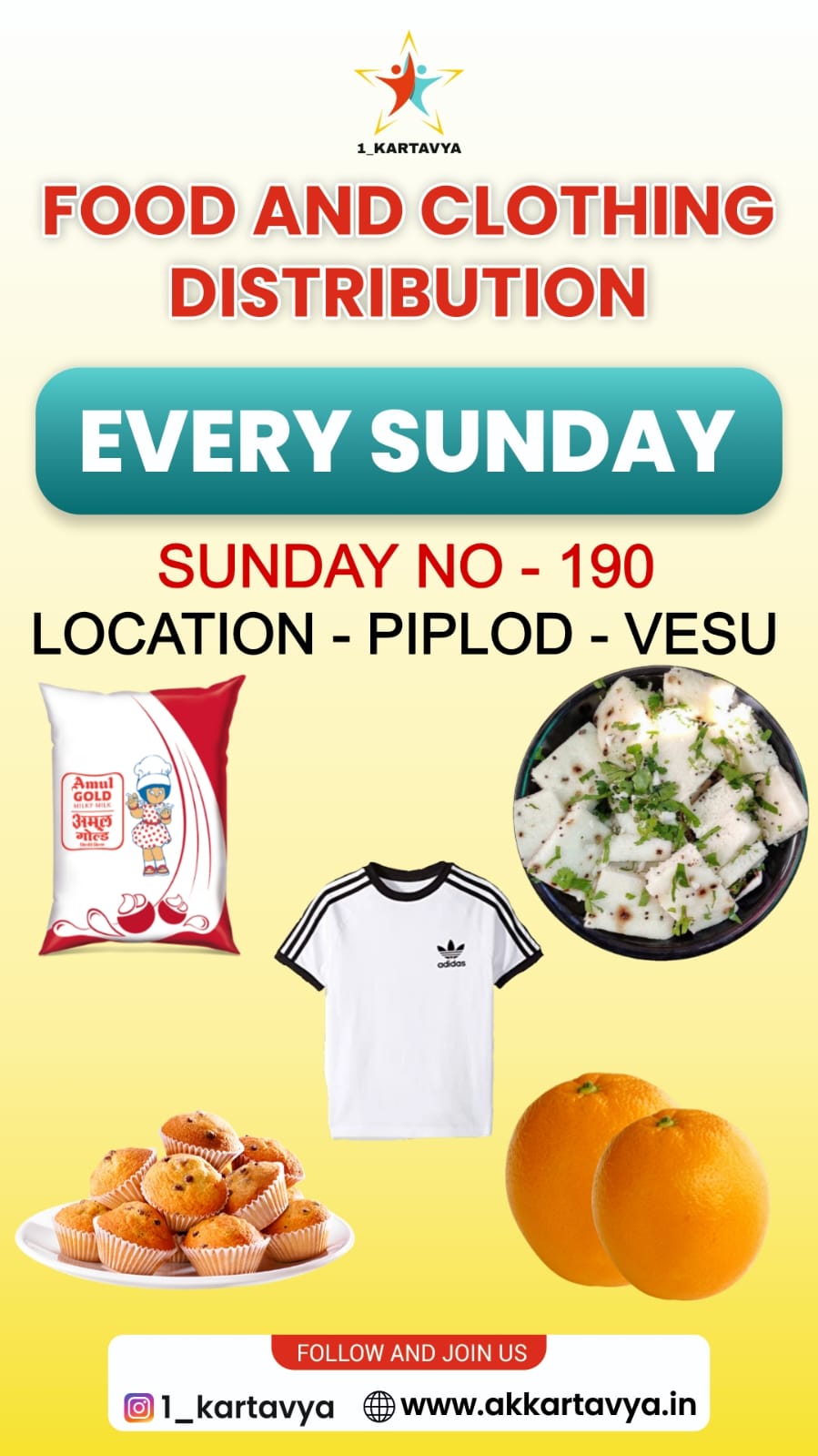 Food Distribution | AkKartavya Photo Gallery